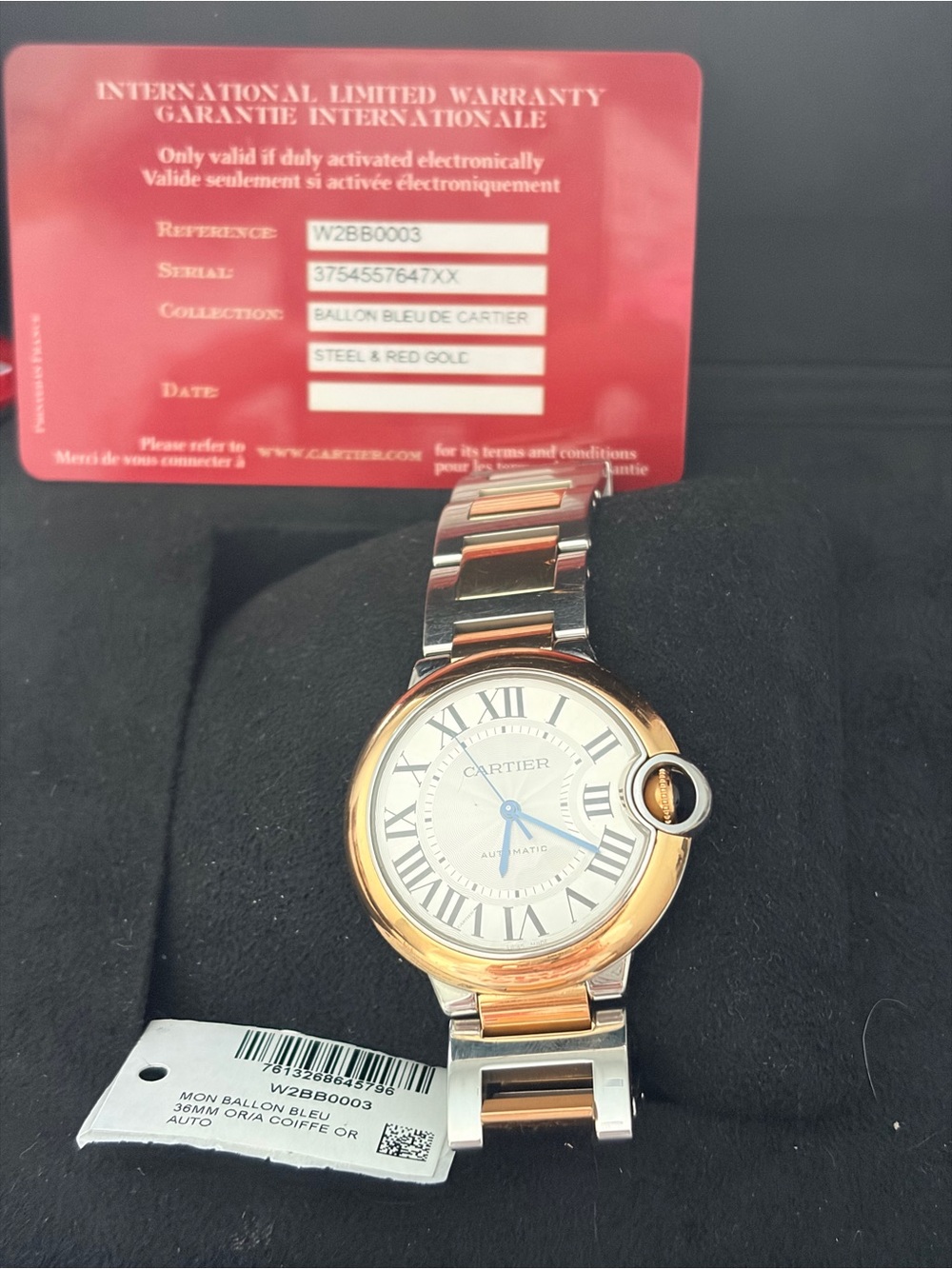 Cartier Ballon Bleu 36mm - Picture 4 of 4